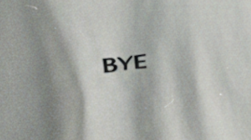 t-shirt T1 little BYE